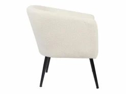 ADEC Butaca Melrose respaldo circular blanco 70x66x64 cm Color natural claro Clearance