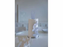 Accesorios Para Vino Y Bar|Butterfly - Portarrollos de sobremesa, acero moderno para 3 rollos, baño y cocina, Fabricado en Italia