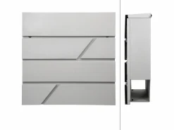 Buzón de pared claro con 2 llaves compartimento^ML-DESIGN Hot