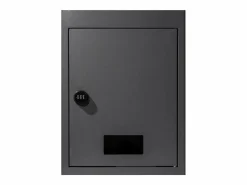 Buzón de Pared SucceBuy, Buzón de Acero Robusto con Cerradura de Combinación, 31.8 x 16 x 43 cm, – Seguro y Elegante Negro Best