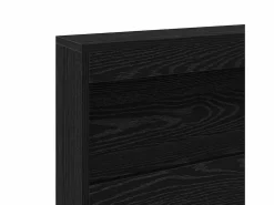 Clicnbuy Cabecero Y Puente De Cama|Cabecera de almacenamiento con estante Roble 100 cm