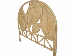 Vente-unique Cabecero Y Puente De Cama|Cabecero 160 cm de ratán de color natural - FLERIO