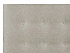 Vente-unique Cabecero capitoné FRANCESCO - 140 cm - Tela color Beige Clearance