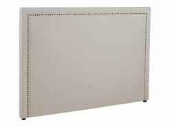 Cabecero con acabado de tachuelas 150 cm en tejido efecto lino - ALVISE^Vente-unique