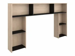 Cabecero con compartimentos 140 cm - Color: natural y negro - KINSELIA^Vente-unique Sale