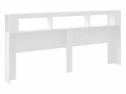 Cabecero con LED madera de ingeniería 220x18,5x103,5 cm^vidaxl Best