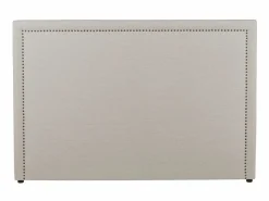 Vente-unique Cabecero de cama ALVISE Tela - 160 cm Beige Outlet