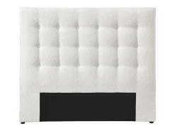 Cabecero de cama capitoné 180 cm en tela bouclé - FRANCESCO^Vente-unique Online