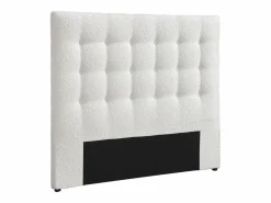 Cabecero de cama capitoné 180 cm en tela bouclé - FRANCESCO^Vente-unique Online