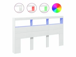 Cabecero de cama con LED 180x17x102 cm^vidaxl Sale