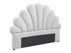Cabecero de cama concha 160 cm de terciopelo - MOANA^Vente-unique Clearance