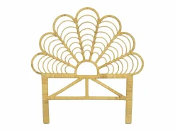 Vente-unique Cabecero de cama de 110 cm en mimbre color natural - FLOSIA Color natural claro Clearance