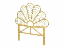 Vente-unique Cabecero de cama de 110 cm en mimbre color natural - FLOSIA Color natural claro Clearance