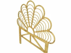 Vente-unique Cabecero de cama de 110 cm en mimbre color natural - FLOSIA Color natural claro Clearance