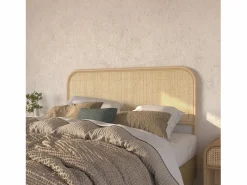 Rendez-Vous Déco Cabecero Y Puente De Cama|Cabecero de 140cm en ratán natural - Grace