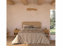 Rendez-Vous Déco Cabecero Y Puente De Cama|Cabecero de 140cm en ratán natural - Grace