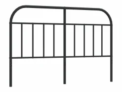 Clicnbuy Cabecero de metal 135 cm Negro Clearance