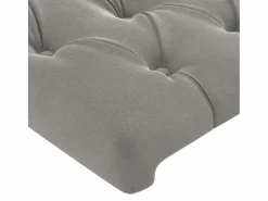 vidaxl Cabecero Y Puente De Cama|Cabecero de terciopelo claro 90x7x78/88 cm