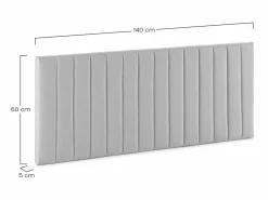 Cabecero Eris tapizado 140x60 cm^VS Venta-stock Best