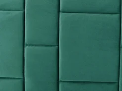 Vente-unique Cabecero moderno de 180 cm en terciopelo Verde abeto HERMINE Verde pino New