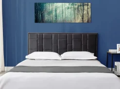 Cabecero moderno de 180 cm en terciopelo oscuro HERMINE^Vente-unique Sale
