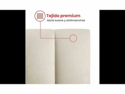 Cabecero tapizado nórdico líneas verticales tela antimanchas para cama 180 cm - 190x125 cm^Morfeo Descanso Online