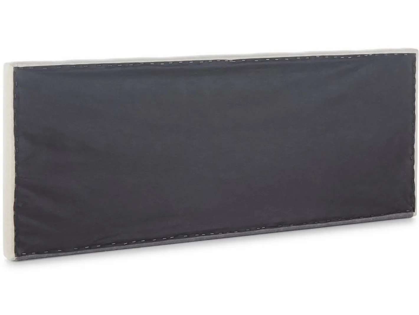 Cabecero tapizado Tagomago 160x60 cm de Lino Natural, Acolchado con Espuma, 8 cm de Grosor^VS Venta-stock Hot
