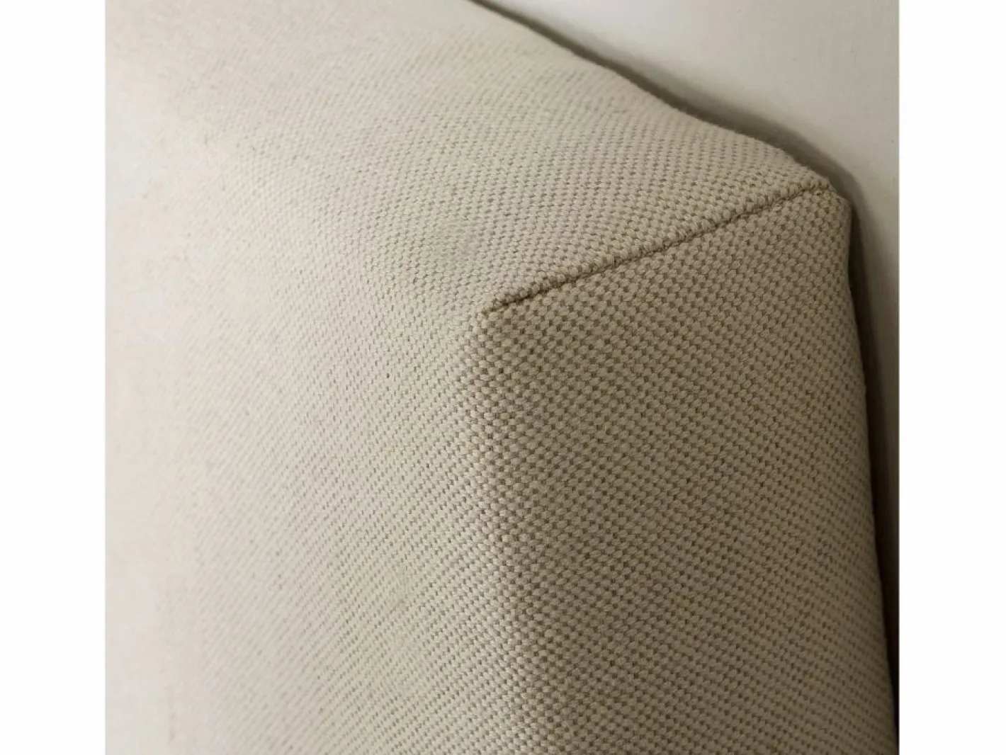 Cabecero tapizado Tagomago 160x60 cm de Lino Natural, Acolchado con Espuma, 8 cm de Grosor^VS Venta-stock Hot