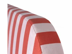 Cabecero tapizado terciopelo a rayas rojas y s 160x97cm^ Discount