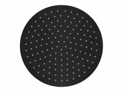 Helloshop26 Cabezal de ducha de lluvia rociador cabezal de ducha accesorio de baño acero inoxidable 30 cm redondo negro 02_0002074 Gris Online