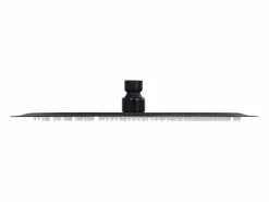 Helloshop26 Cabezal de ducha de lluvia rociador cabezal de ducha accesorio de baño acero inoxidable 30 cm redondo negro 02_0002074 Gris Online