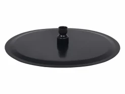 Helloshop26 Cabezal de ducha de lluvia rociador cabezal de ducha accesorio de baño acero inoxidable 30 cm redondo negro 02_0002074 Gris Online