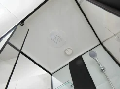 Cabina de ducha con hidromasaje, lluvia tropical y ducha de mano PRIMEA - 90 x 90 x 215 cm^Shower & Design Sale