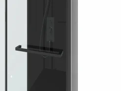 Shower & Design Cabina De Ducha|Cabina de ducha de ángulo reversible, con plato de ducha, Ancho 90 x An90 x Al213/232 cm, DAMILU