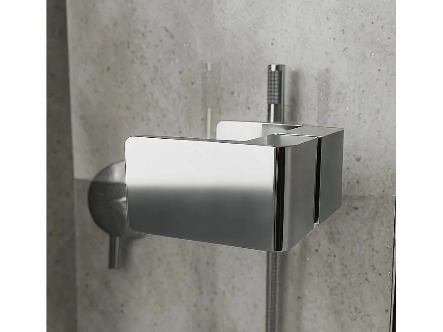 Cabina De Ducha De Pared Atlas Chrome 120X80 Left^Rea Clearance