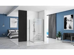 Cabina De Ducha Esquinera Rapid Swing 120X100 Chrome^Rea Online