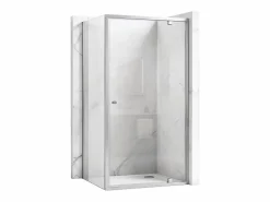 Rea Cabina De Ducha|Cabina De Ducha Esquinera Primo Swing 80X80 Chrome