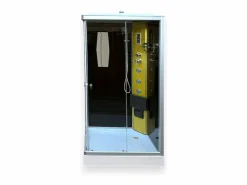 ELITESHOPPING Cabina de ducha hidromasaje 100 x 70 cm - Venus Transparente Hot