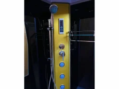 ELITESHOPPING Cabina de ducha hidromasaje 100 x 70 cm - Venus Transparente Hot