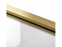 Rea Cabina De Ducha Atlas Brush Gold 120X80 Left Dorado Outlet