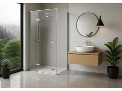 Cabina De Ducha Atlas Chrome 120X90 Left^Rea Best