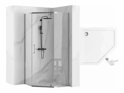 Rea Mampara De Ducha|Cabina De Ducha Axin 90X90 Chrome