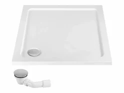 Rea Cabina De Ducha City 90X90 Brush Gold Dorado Hot