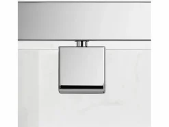 Rea Cabina De Ducha Primo Swing 90X70 Chrome Gris