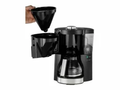 Pequeño Electrodoméstico|Cafetera de filtro - negra - Puede preparar hasta 10 tazas