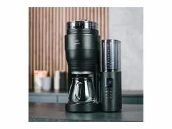 Cafetera de filtro con molinillo integrado Negro Best
