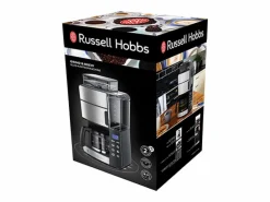 Cafetera de filtro Russell Hobbs Grind & Brew 25610-56 con molinillo integrado, capacidad para 10 tazas, diseño en vidrio y acero inoxidable^ Discount