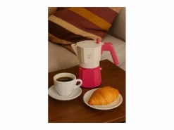 Pequeño Electrodoméstico|Cafetera Italiana Pezzetti Futurexpress Aluminio 3 Tazas - Café Aromático y Diseño Italiano