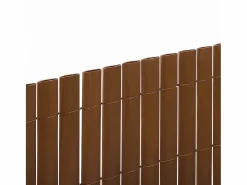 Cañizo pvc elegance recycane doble cara 30 mm marrón Marru00f3n Outlet
