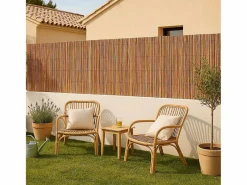 NORTENE Cañizo sintético fency wick caña 2X3 M Marru00f3n Hot